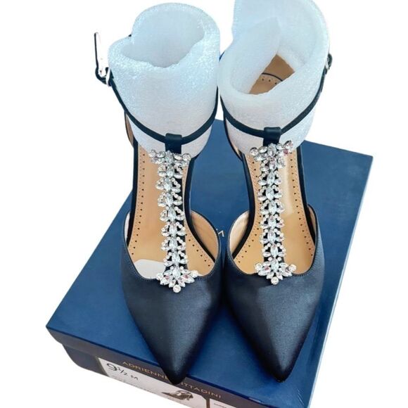 ADRIENNE VITTADINI Grandstand (Black) High Heels shoes size 9.5 New - Picture 9 of 10